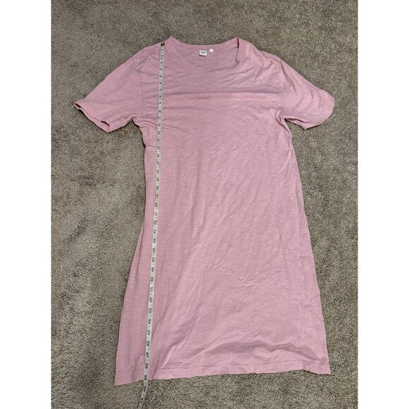 Gap T-shirt Dress Womens Size Large Tall  Pink Shift Short Sleeve - Picture 2 of 7